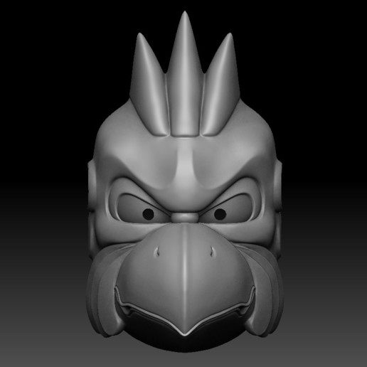 karura maschera oni diavoli orco troll giapponese folclore kakura 3D print model - Mito3D