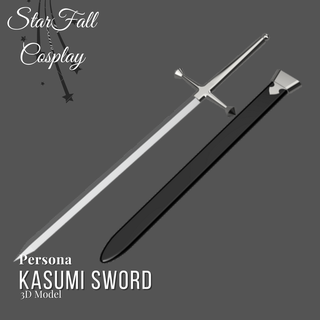 Kasumi Schwert Persona 5 3d print model - Mito3D