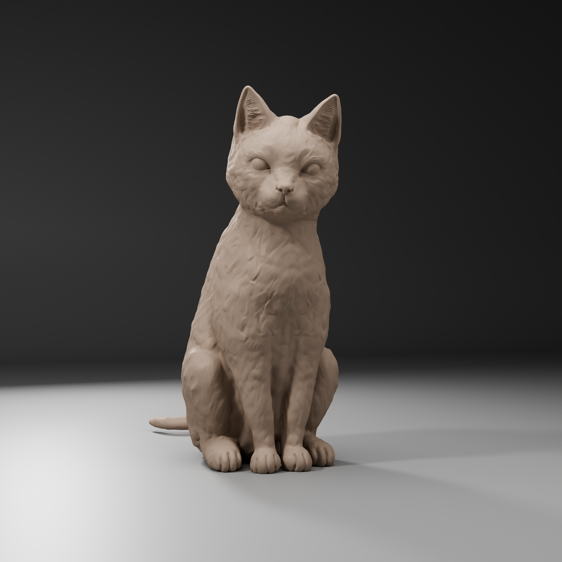 kat animal 3D print model - Mito3D