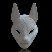 Kat máscara omsx 3d 3dprint chenise juguete Arte coleccionable ornamental gato conejito 3d print model - Mito3D