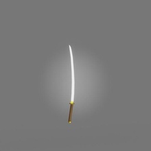 katana arte espada samurai 3d print model - Mito3D