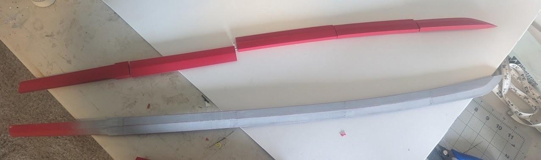 katana lâmina base espada suporte 3d print model - Mito3D