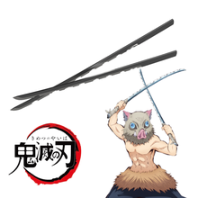 katana inosuke hashibira kimetsu no yaiba Spiel manga anime fusion360 Klinge prop cosplay 3d print model - Mito3D