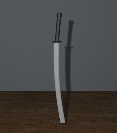 katana por partes arte espada 3d print model - Mito3D