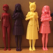 katawa shoujo routes art emi figure figurine hanako lilly misha shizune visual novel sculptures 3d print model - Mito3D