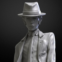 katekyo hitman reborn 3d-Modell Kunst anime drucken Skulptur Modell 3d wiedergeboren zu werden 3d print model - Mito3D