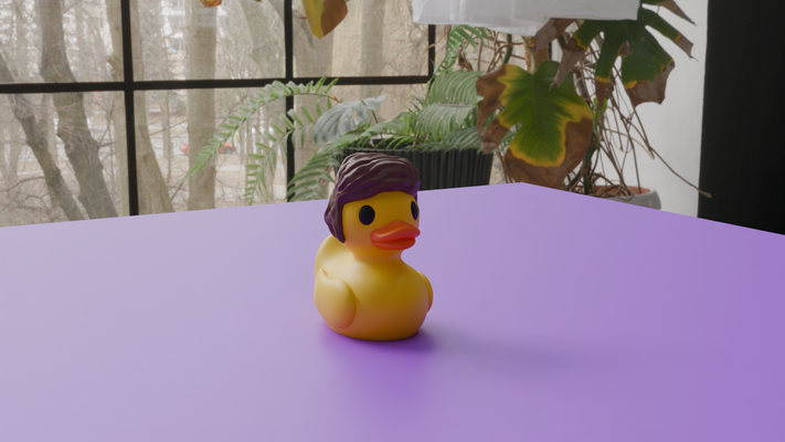 kawai pitié canard 3d print model - Mito3D