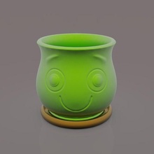 kawai Vase Topf 3d print model - Mito3D