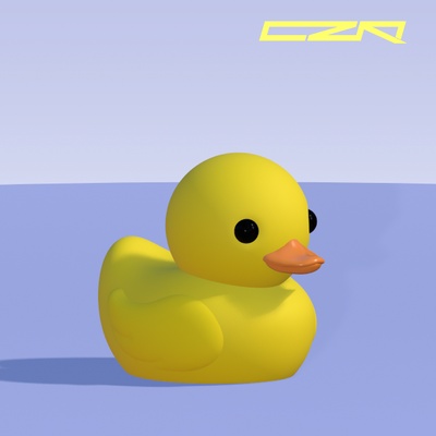 kawaii duckling duck 3d print model - Mito3D