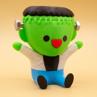 kawaii Frankenstein's mostro 3d print model - Mito3D