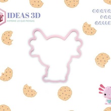 kawaii baykuş semender kurabiye kesici sevgililer gün Aşk 3d print model - Mito3D