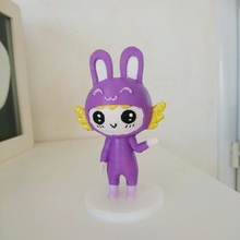 kawaii coniglio art kawai figurina giocattolo 3d print model - Mito3D