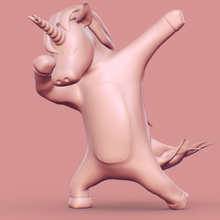 kawaii unicorno 3d stampabile figura carina unicornio 3d print model - Mito3D