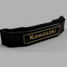 Kawasaki garfo emblema arte motocicleta 3d print model - Mito3D