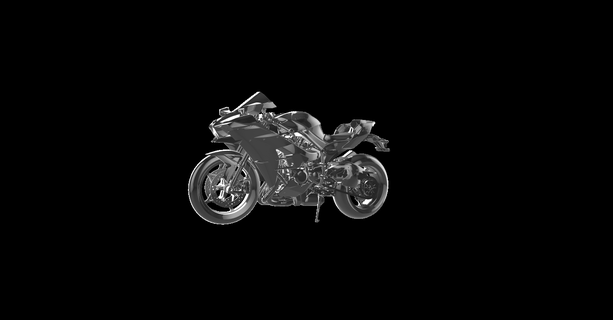 kawasaki h2r 2022 moto motociclo motore bicicletta motocicletta motorrad 3d print model - Mito3D
