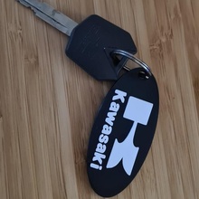 kawasaki Schlüssel Kette Tür Kawa 3d print model - Mito3D
