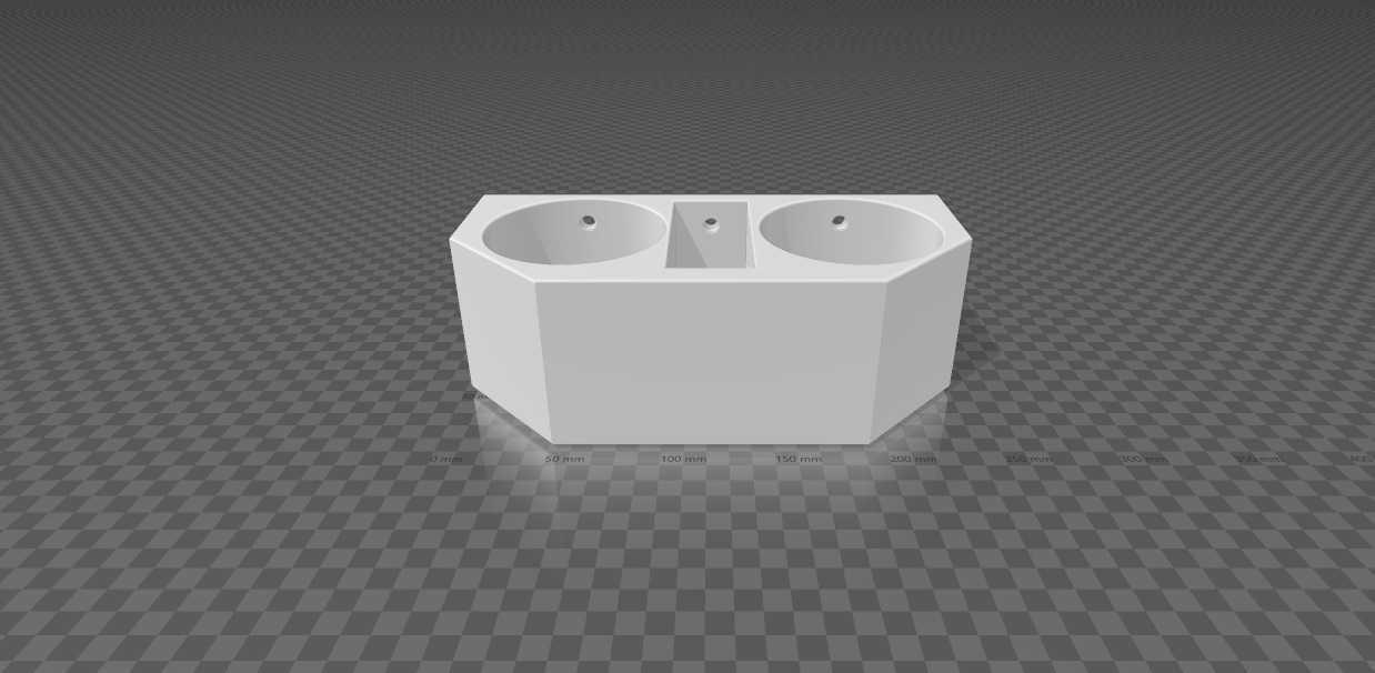 kawasaki Maultier Getränkehalter Seite Weg 3D print model - Mito3D