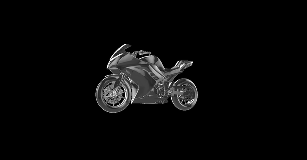 Kawasaki ninja 300 moto motocicleta motor bicicleta le la motorrad 3d print model - Mito3D