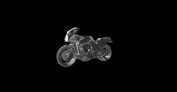 kawasaki ninja gpz900r 1986 moto motorbike motorcycle motor bicycle le motocycle la motorrad motocykl motocicletta 3d print model - Mito3D