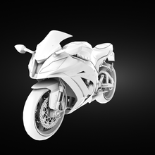kawasaki ninja motorcycle 3d print model - Mito3D