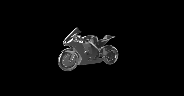 kawasaki Ninja zx rr moto Motorrad Motor Fahrrad le la motorrad 3d print model - Mito3D