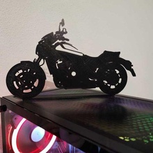 kawasaki vulcan art motorbike motorcycle sculpture sculptures 3d print model - Mito3D