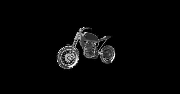 kawasaki xr250 moto Motorrad Motor Fahrrad le la motorrad 3d print model - Mito3D