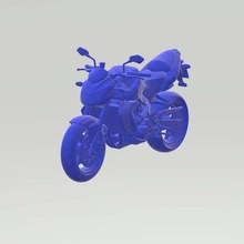 kawasaki z 750 modelo 3d listo imprimir art la motocicleta de motogp raza el deporte bicicleta archivo stl Modelo La impresión rápido vehículo superbike ktm moto juego hobby en miniatura colección escala velocidad bady 3d print model - Mito3D
