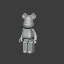 kaws bearbrick medicom mescolare orso arte orsetto 3d print model - Mito3D
