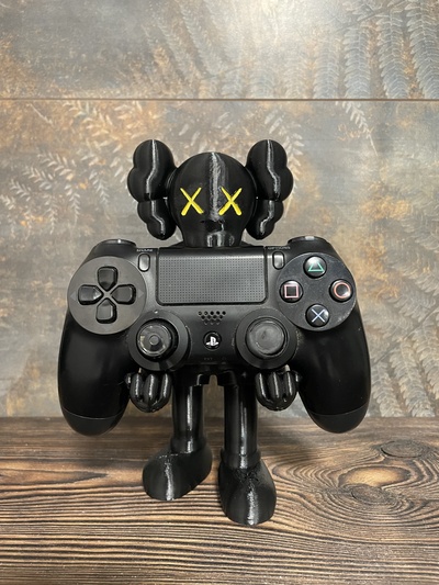 kaws kontrolör ayakta durmak kulp destek dualsense xbox ps4 ps5 oyun kumandası 3d print model - Mito3D