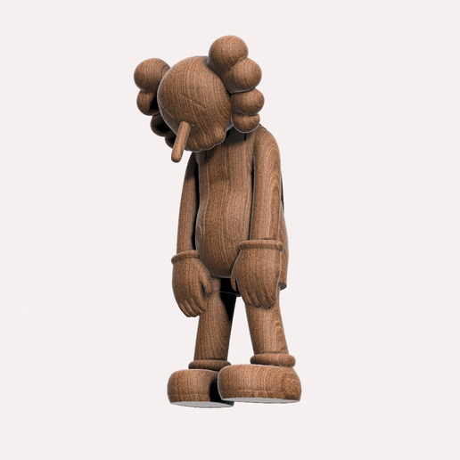 kaws figura 2 3D print model - Mito3D