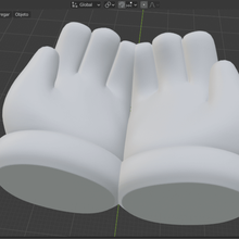 kaws mão pára tus Llaves suporte mãos arte artigo airpods 3d print model - Mito3D