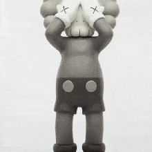 kaws holiday uk figure toys colectionable art statue body 3dprint print print3d sculpture scifi robot skull space 3d print model - Mito3D