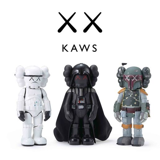 kaws mandalorian Stormtrooper darth vader 3D print model - Mito3D