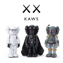 kaws mandalorien stormtrooper dark vader 3d print model - Mito3D
