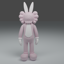 kaws tavşan versiyon şekil oyuncaklar koleksiyon Sanat heykel vücut 3dprint Yazdır print3d 3d print model - Mito3D
