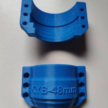 kayaba fork neopren protector holders gasgas kyb neoprene holder suspension 3d print model - Mito3D