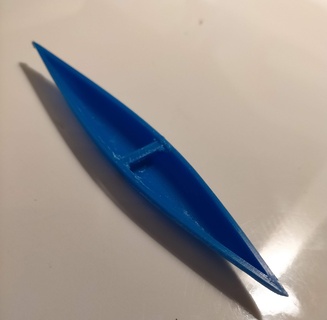 kayak jouet 3d print model - Mito3D