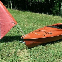 kayak bandiera titolare supporto sport_outdoors 3d print model - Mito3D