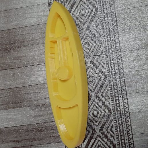 caiaque honu arte sentar chave chaveiro 3D print model - Mito3D