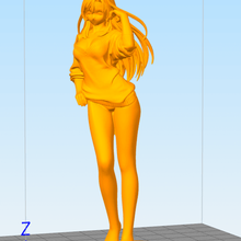 reloj de kazami varios el anime darkradamanthys mascarón proa femenino mujer art 3d print model - Mito3D