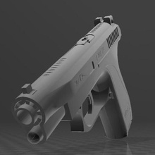 kbp gsh 18 various gun pistol firearm 9mm sidearm russia semi-automatic 3d print model - Mito3D