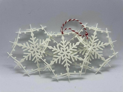 kc135 flocon neige ornement Noël stratopétrolier air Obliger militaire vacances 3d print model - Mito3D
