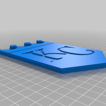 kc realeza logotipo da coroa ferramenta A impressão 3d 3d print model - Mito3D