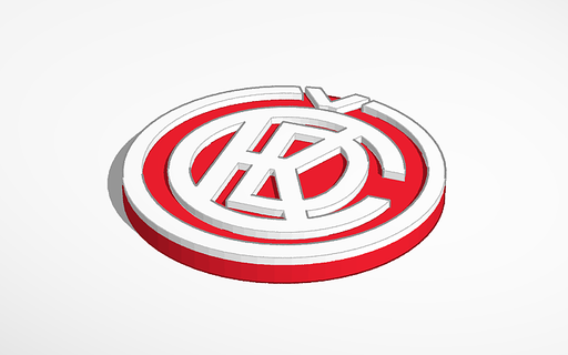 kd logo 3d print model - Mito3D