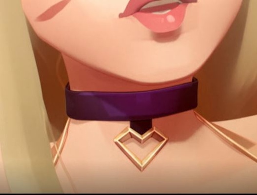 kda ahri kalp gerdanlık moda 3d basılı aksesuar autodesk mucit chokers takı boyun kostüm oyunu cosplays destek kostüm kostümler cadılar bayramı mücevher kolye kolyeler sarkık 3d print model - Mito3D