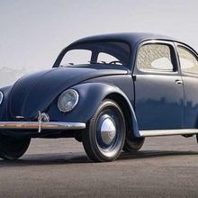 kdf wagen 1938 vw beetle split window 1948-1953 game 1939 1940 1948 1949 1950 1951 1952 1953 30s 40s 50s 60s sedan volkswagen wargame ww2 vehicles 3d print model - Mito3D