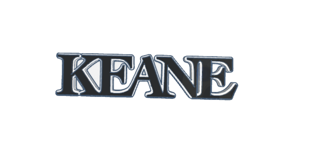 keane logo england 3d print model - Mito3D