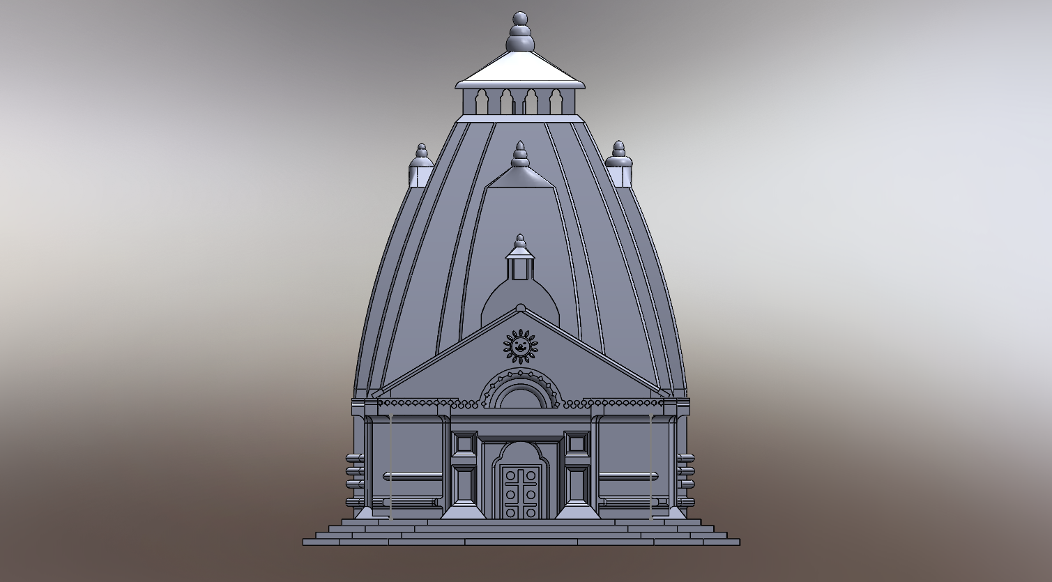 kedarnath temple 3D print model - Mito3D