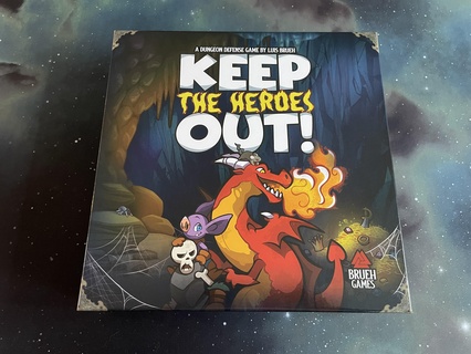 keep heroes deluxe insert - german english organizer boardgame inlay 3d print model - Mito3D